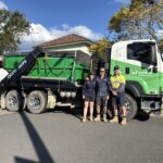The Wskips team with our award-winning truck